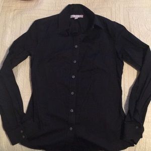 Banana Republic Black button down
